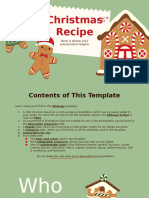 Christmas Recipe by Slidesgo