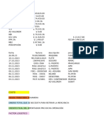 Ejemplo Examen Costos y Cotizaciones