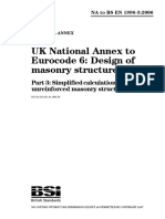 EN 1996-NA-3 - 2006 - Simplified Methods For Unreinforced Masonry