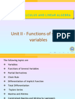 Unit II. 21mab101t Calculus and Linear Algebra 2023 2024pptx