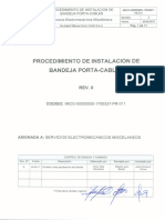 IMCO-00000000-1700337-PR-011 - Procedimiento de Instalacion de Bandeja Porta Cable