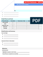 My Daily Progress Tracker