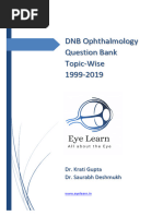 DNB Ophthalmology Question Book