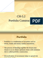 CH-5.2 Portfolio Construction