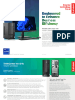 Lenovo Thinkcentre Neo 50t Datasheet