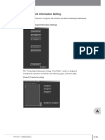 Technologist Info Setting
