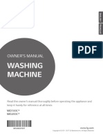 LG Pedastal Washer WD200CV Owners Manual