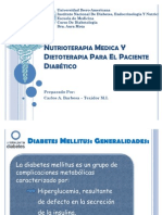 Nutrioterapia Medica Y Dietoterapia para El Paciente Diabético FINAL