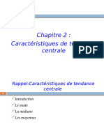 Chapitre 2 Cours Statistique