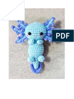 Crochet Axolotl Free PDF Amigurumi Pattern