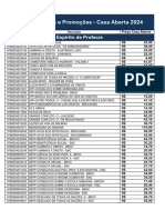 Lista de Preços - Casa Aberta 2024 - CPB