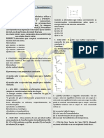 Lista de Exercicios de Termodinamica