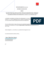 Informe de Adjudicación IA - 001 - 2020