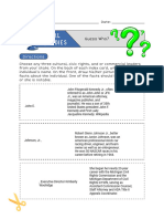 SS4 9.3 Guess Who Activity
