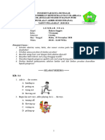 Soal Bahasa Inggris Kelas 6