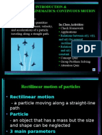 1.lecture Notes 1 - Kinematics of Particle