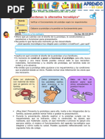 06-10-2021 Ficha para Desarrollar en Casa - Ciencia y Tecnologia