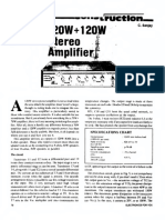 EFY 120W+120W Power Amplifier