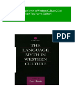 Where Can Buy The Language Myth in Western Culture 2 1st Edition Roy Harris (Editor) Ebook With Cheap Price