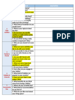 Ielts Speaking Part 1 Practice