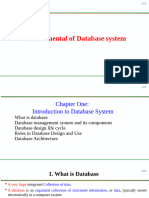 Chapter 1 Fundamental of Database System Updated