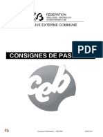 Consignes de Passation Et de Correction Ceb 2023