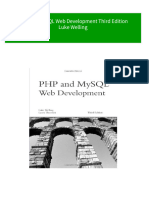 Get PHP and MySQL Web Development Third Edition Luke Welling Free All Chapters