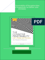 Full The Cognitive Penetrability of Perception New Philosophical Perspectives 1st Edition John Zeimbekis Ebook All Chapters