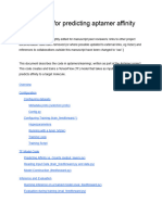 Aptamer TF Models For Pub