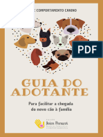 Guia Do Adotante CÃES