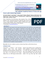 Isolation, Identification, and Antibiotic Sensitivity Pattern