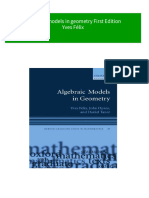 Get Algebraic Models in Geometry First Edition Yves Félix Free All Chapters