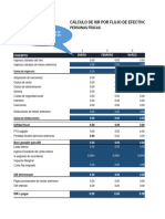 Calculo de Pagos Provisionales ISR PF