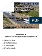 Chapter Four Traffic Control Devices and Systems