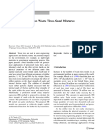 The Direct Shear Strength of Sand-Tyre Shred Mixtures 2