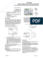 DI-9301E Digital Single Input and Output Installation and Operation Manual Issue 1.04