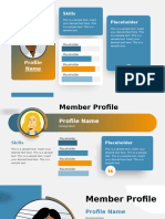 FF0348 01 Member Profile Slides For Powerpoint