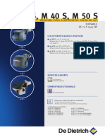 M 300 S, M 40 S, M 50 S: Puissance DE 75 À 2443 KW Brûleurs Fioul À Air Soufflé, Selon en