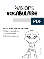 VOCABULAIRE - Révisions Juin p3