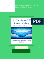 (FREE PDF Sample) A Guide To IT Contracting Checklists Tools and Techniques Michael R. Overly Ebooks