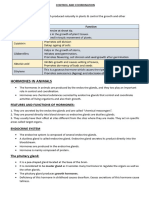 Plant Hormones and Animal Hormones