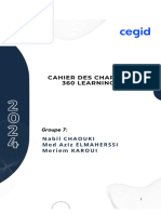 Cahier de Charges 360