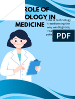 The Role of Technology in Medicine PDF