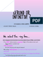 Gerunds and Infinitives