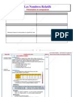 020 - Les Nombres Relatifs - Presentations