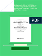 Get Science and Civilisation in China Vol 6 Biology and Biological Technology Part 4 Traditional Botany An Ethnobotanical Approach 1st Edition Needham Joseph Free All Chapters