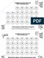 UPSC PRELIMS 2025 Countdown Calender