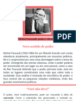 Michel Foucault, Poder e Disciplina