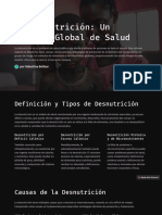 La Desnutricion Un Desafio Global de Salud