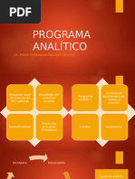 Programa Analítico